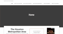 Desktop Screenshot of houstoninblack.com